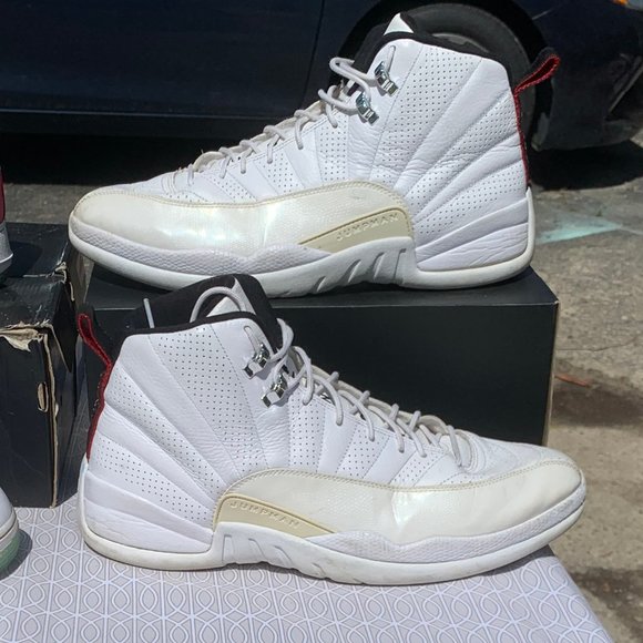 Jordan Other - Nike air jordan xii 12 rising suns white rare